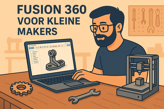 Fusion 360: Van Idee tot Product voor Kleine Makers