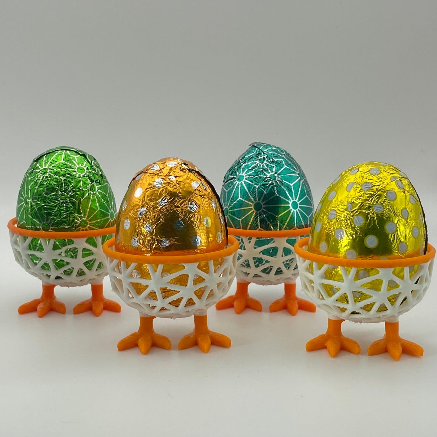Eierdop met voetjes