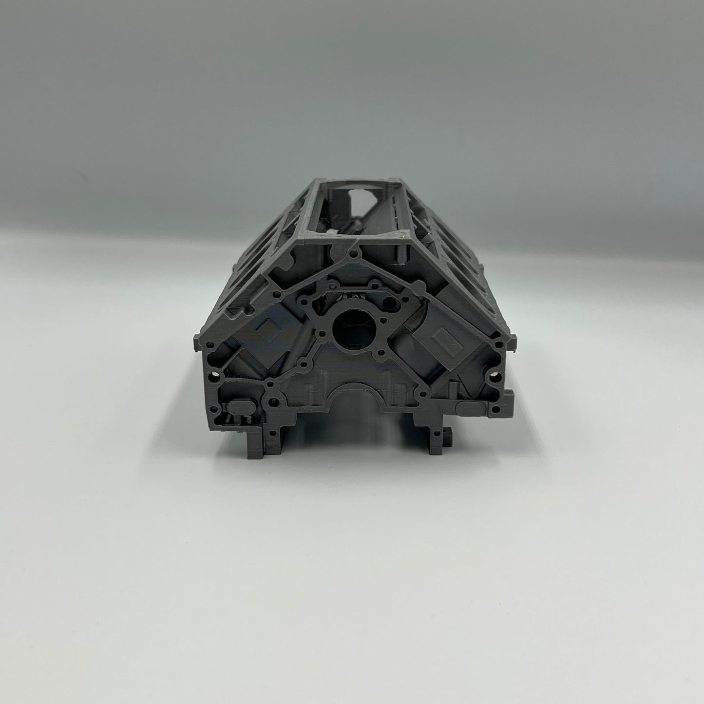 V8 Motorblok pennenbak met visitekaarthouder